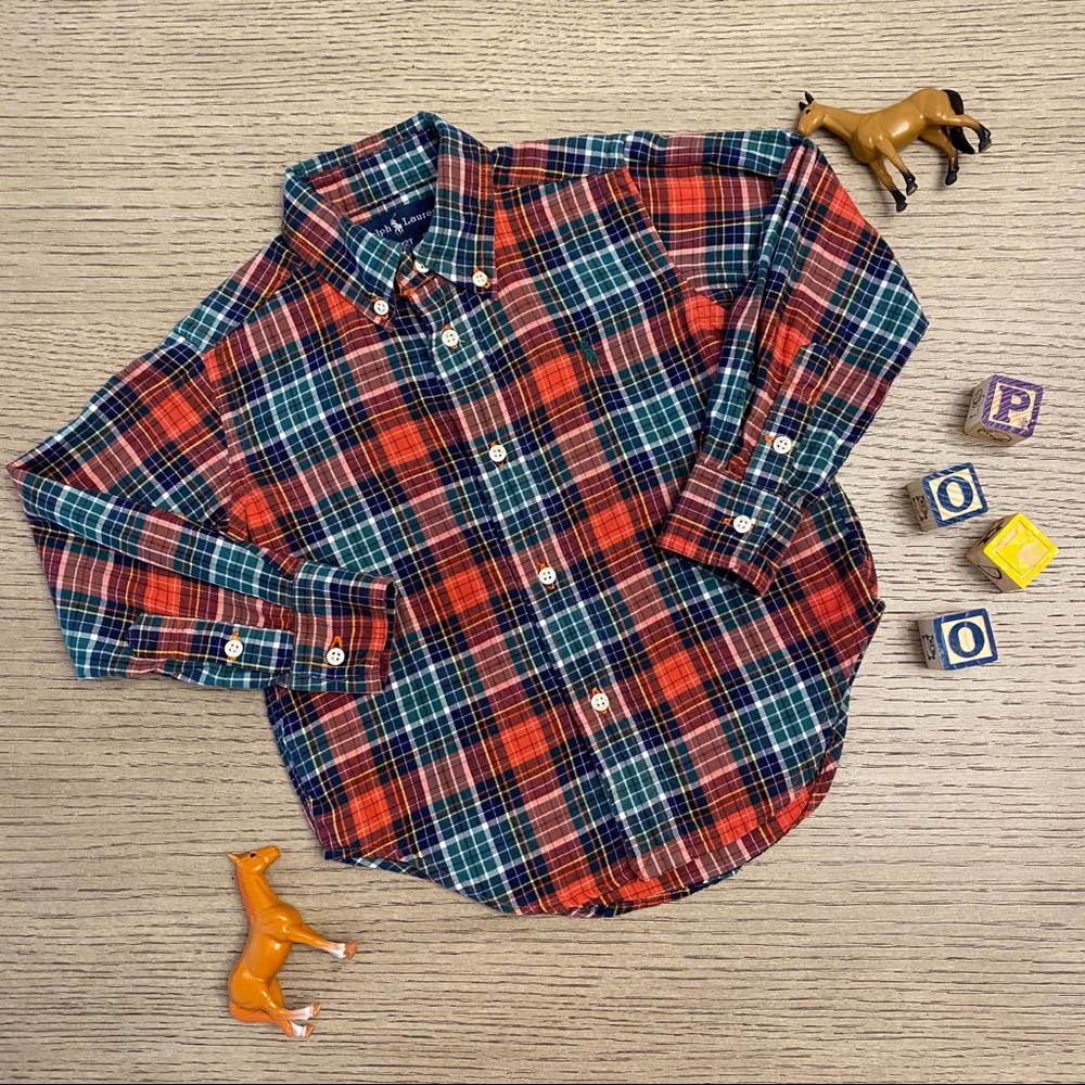 Ralph Lauren Cotton Poplin Shirt 2/2T